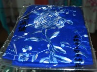 LONG HEAVY PAINTING SCARF 1