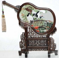 葫芦扇双面绣  8